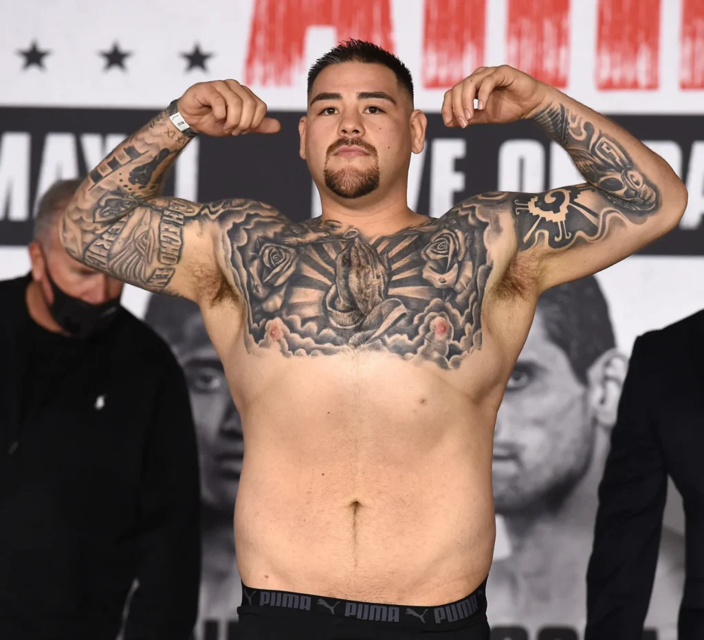 andy ruiz weight loss