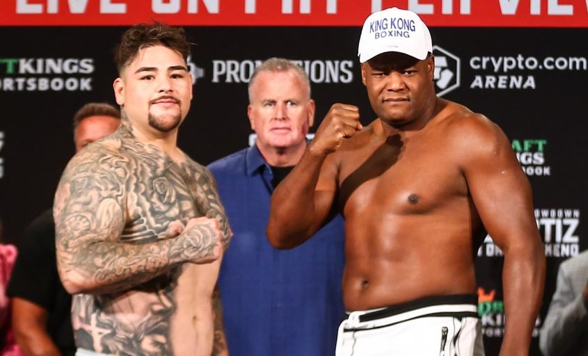 andy ruiz weight loss